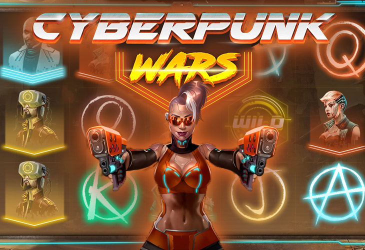 Cyberpunk Wars - Woohoo slot at Celuapuestas Casino Casino